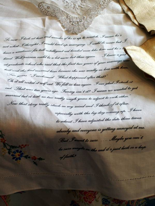 The Reluctant Bride printed hankerchief