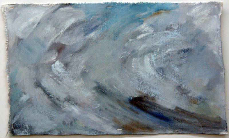 Prairie storm sky
